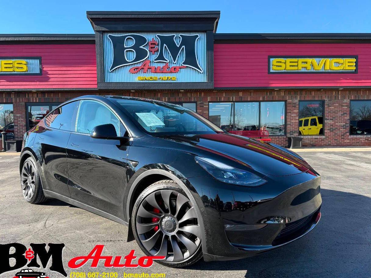 TESLA MODEL Y 2022 7SAYGDEF4NF373329 image